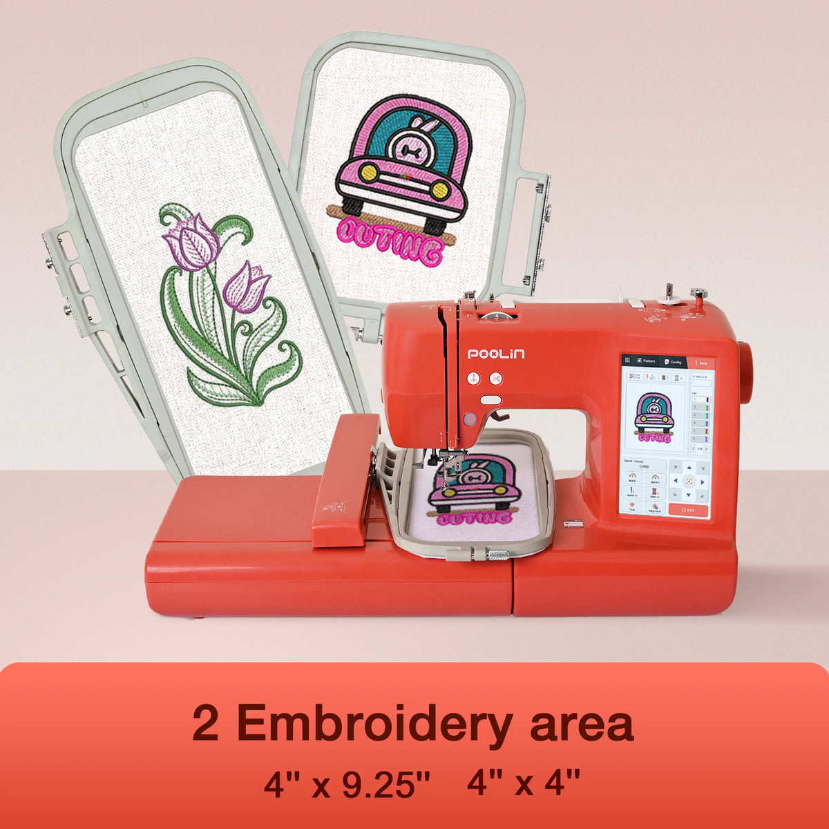 Computerized Embroidery Machine for Beginner