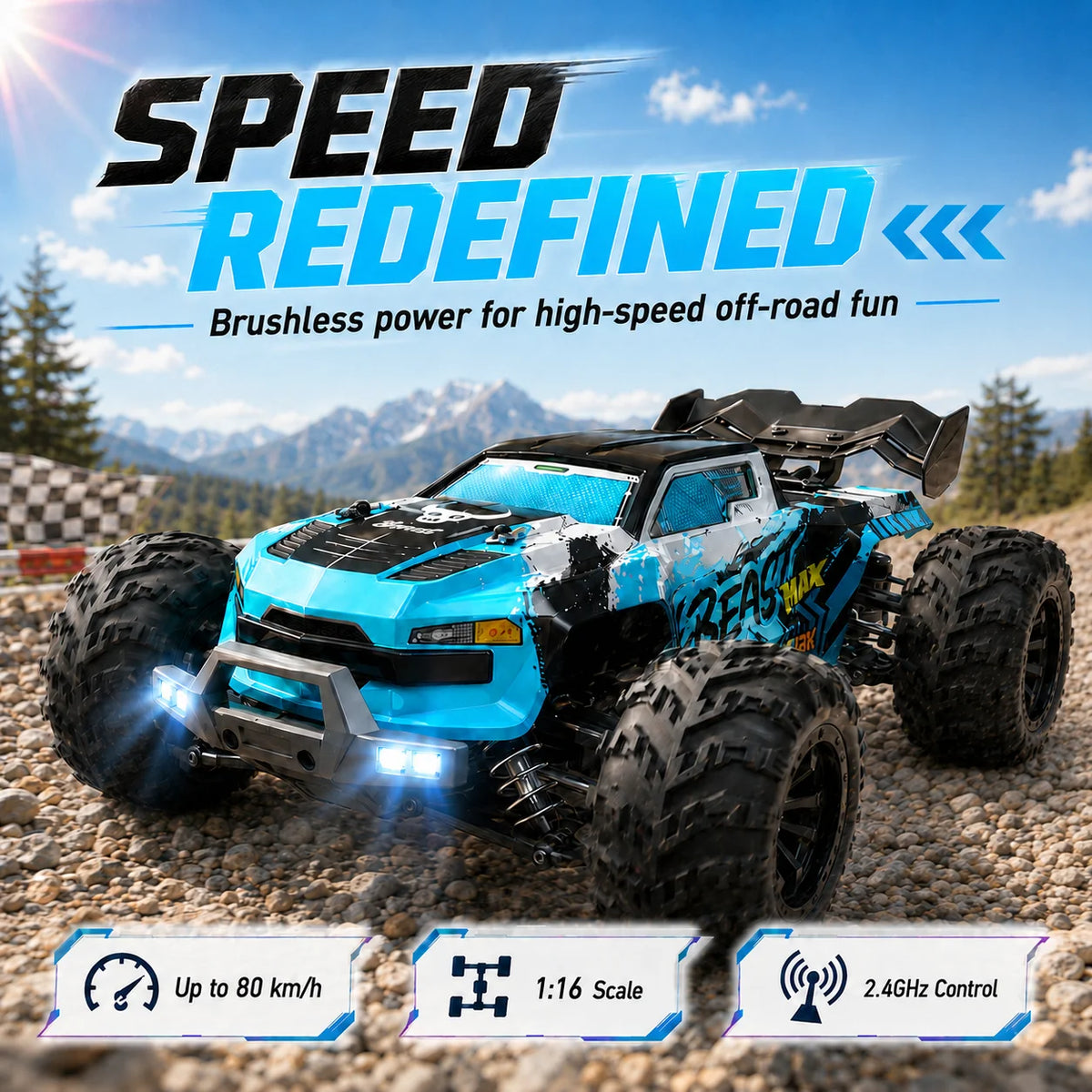 PRO Remote Control Racing Truck