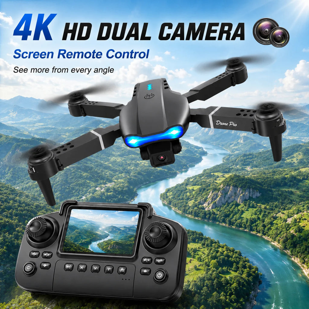 Foldable Remote Control Quad Copter Drone