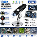 1600X USB 3-In-1 Digital Microscope