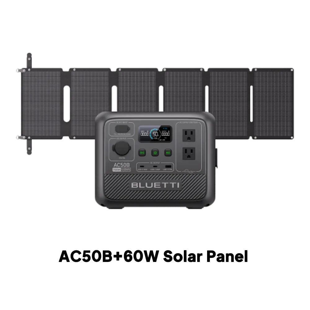 700w Portable Solar Generator