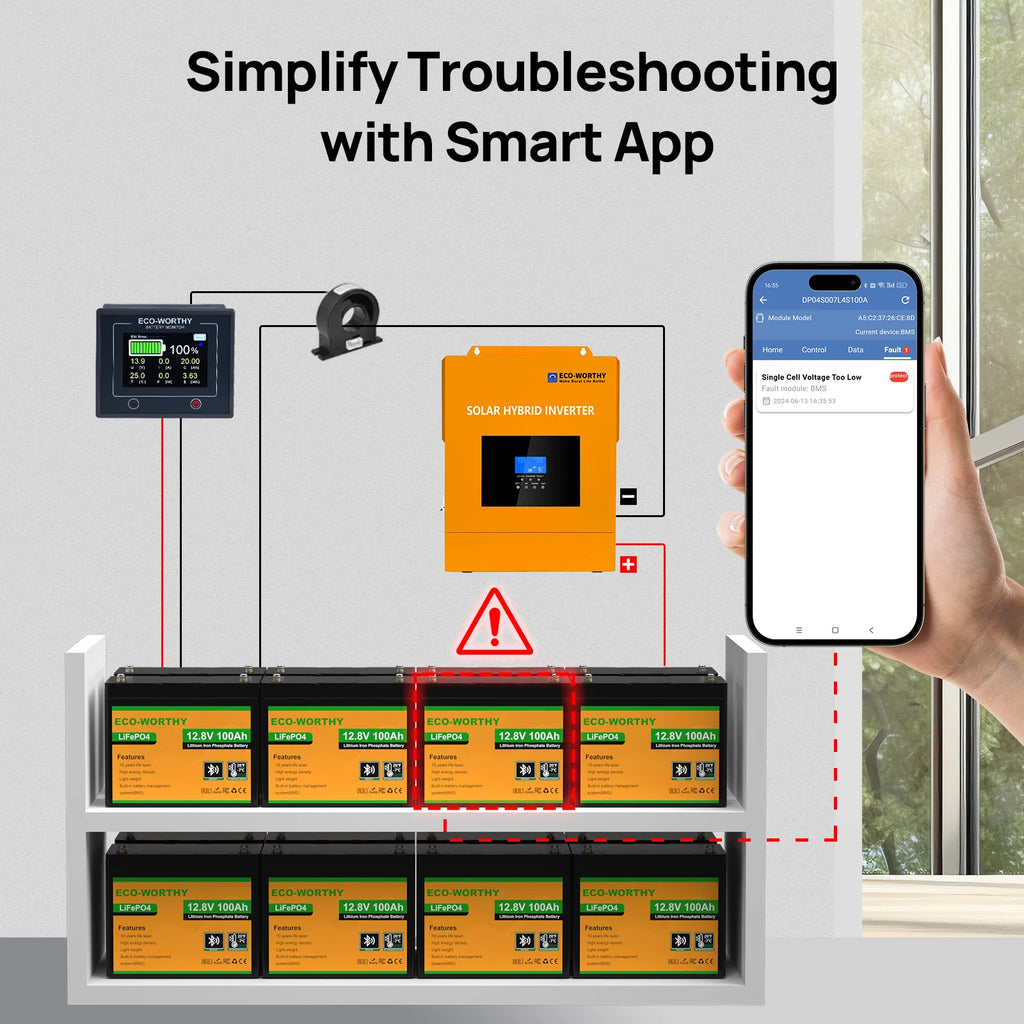 Lithium Battery with Bluetooth