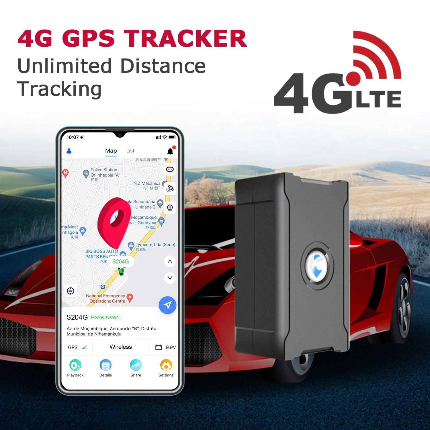 GPS Tracker for Vehicles