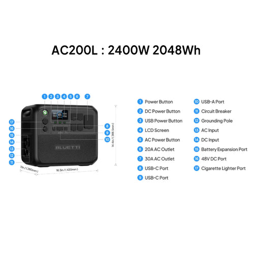 2400w  Solar Power Generator