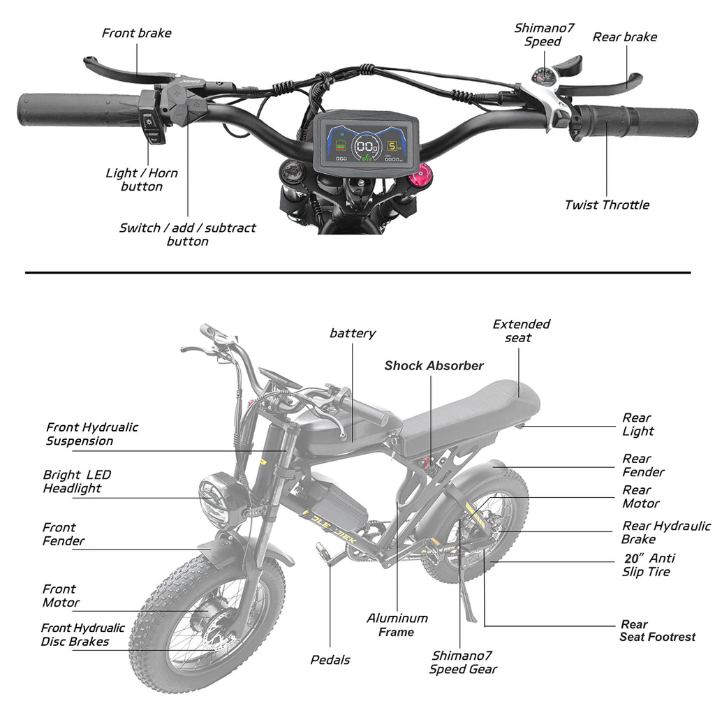 Seven-Speed ELECTRIC BIKE
