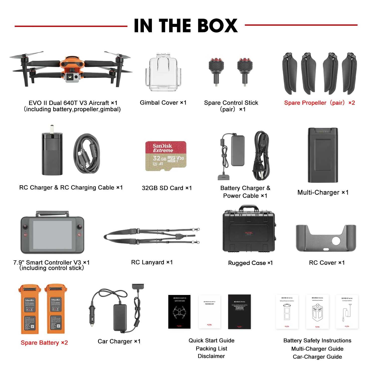 Autel Robotics EVO II Dual 640T V3 Drone