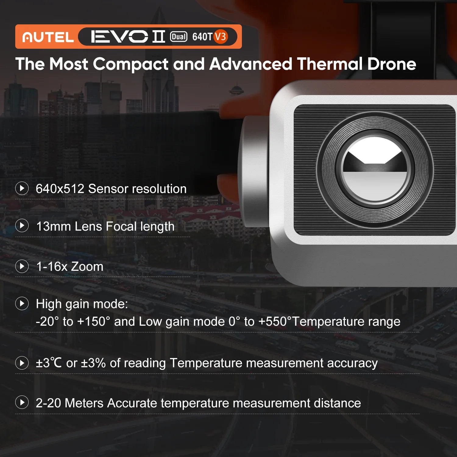 Autel Robotics EVO II Dual 640T V3 Drone