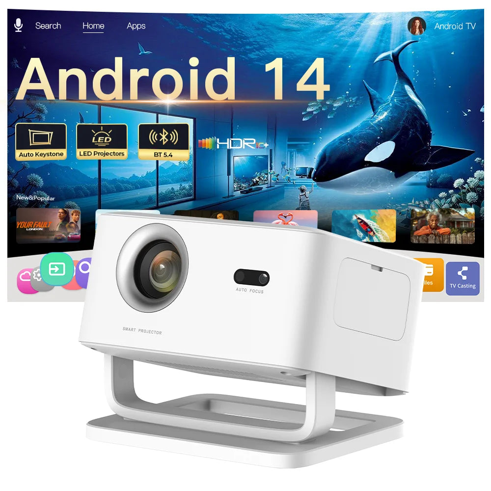 Portable Mini Projector for Home Outdoor Theater