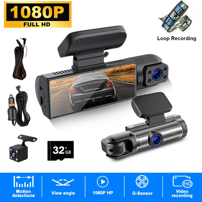 32GB Full HD 1080P Car Dashcam