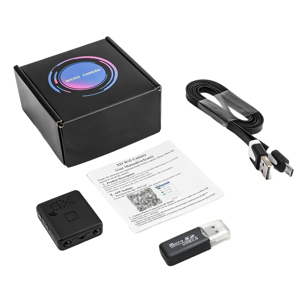 Mini Wireless WiFi Security Camera With Night Vision