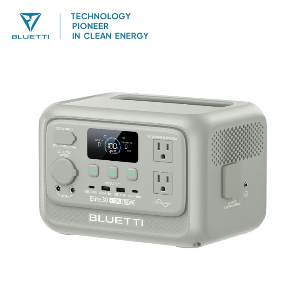 600W Portable Solar Power Station