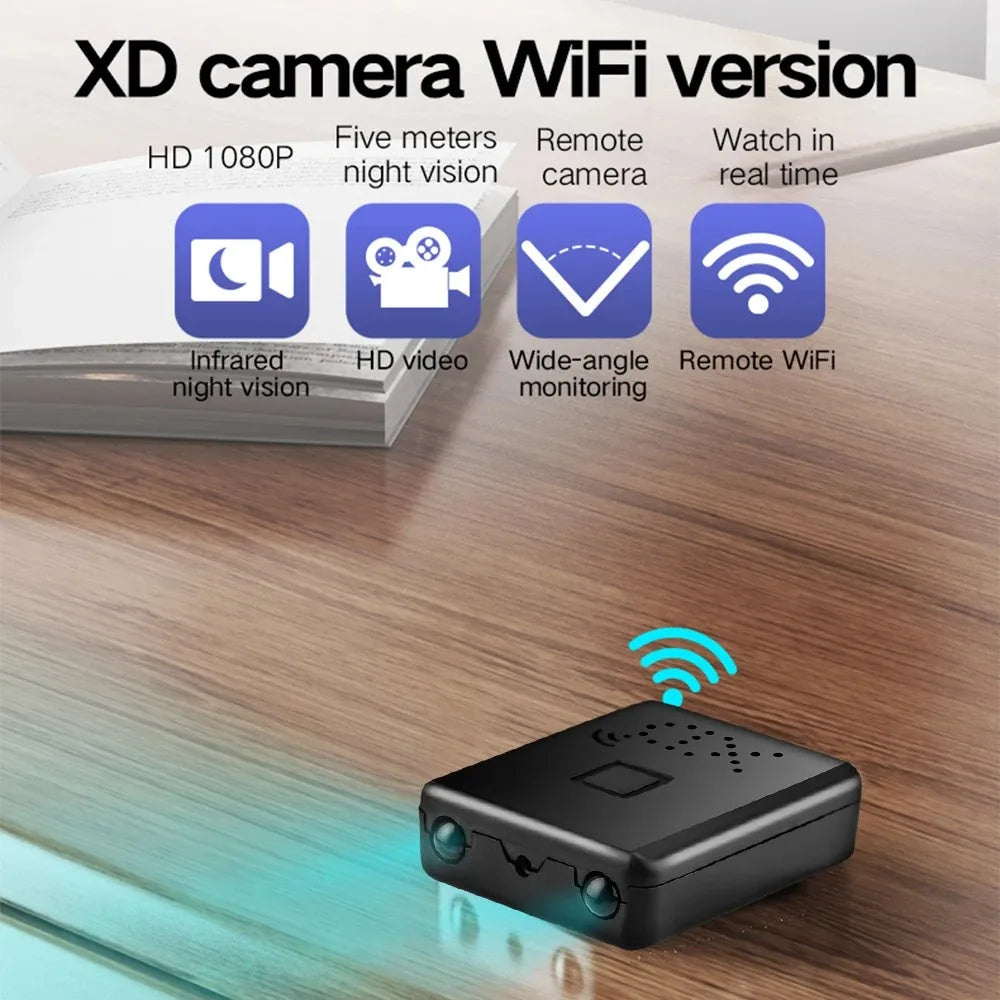 Mini Wireless WiFi Security Camera With Night Vision