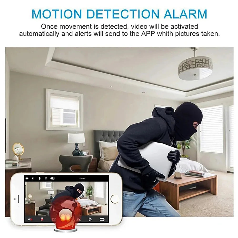 Mini Wireless WiFi Security Camera With Night Vision