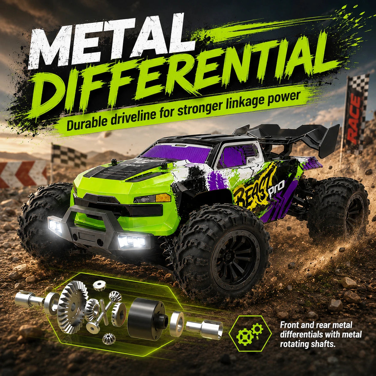 PRO Remote Control Racing Truck