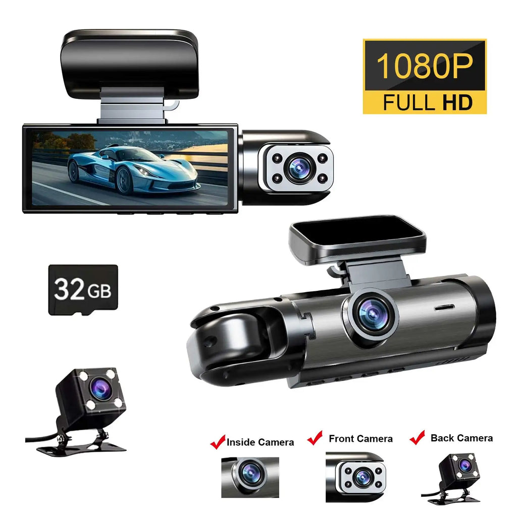32GB Full HD 1080P Car Dashcam