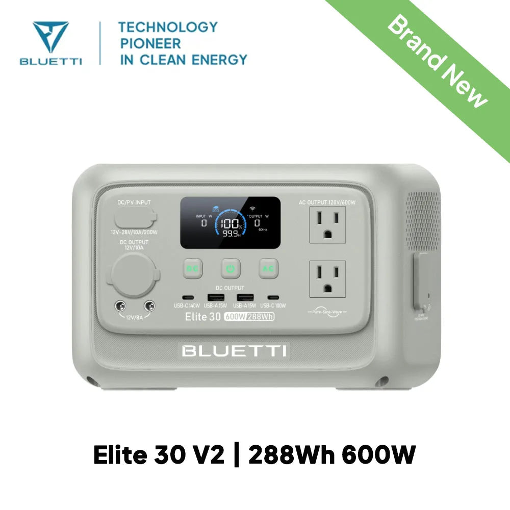 600W Portable Solar Power Station