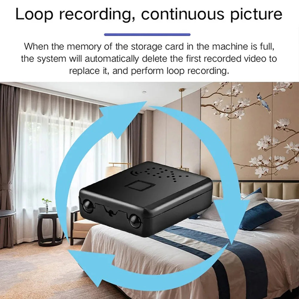 Mini Wireless WiFi Security Camera With Night Vision