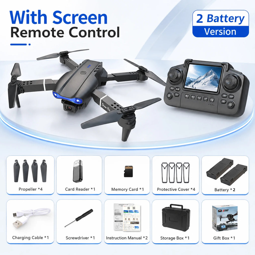 Foldable Remote Control Quad Copter Drone