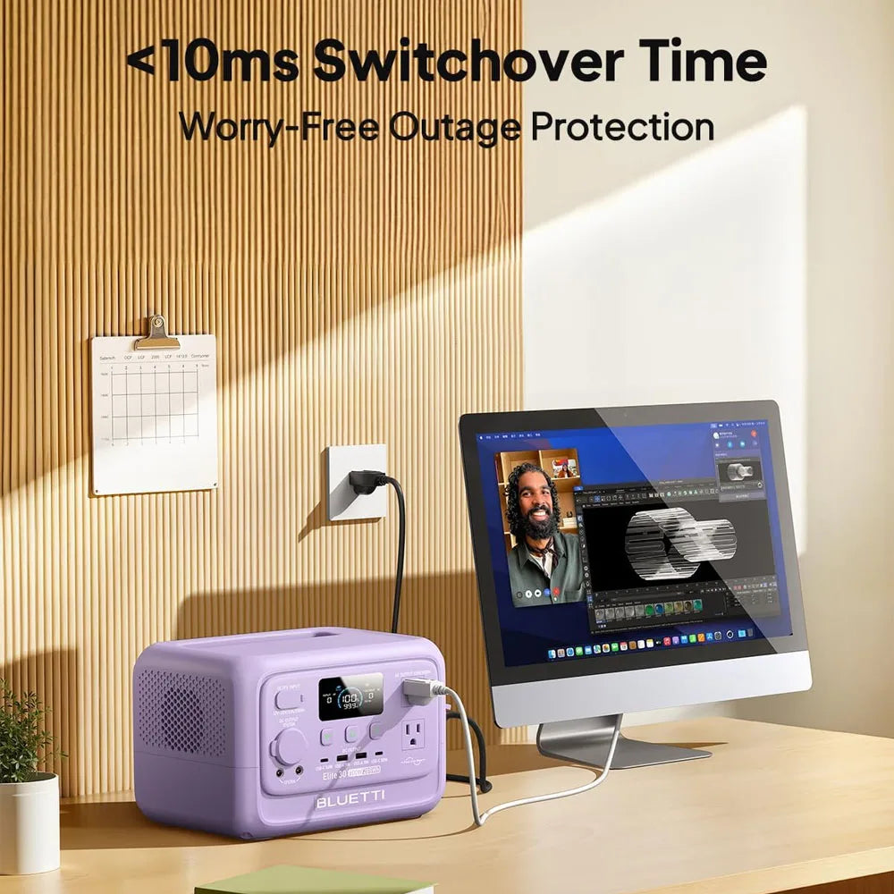 600W Portable Solar Power Station