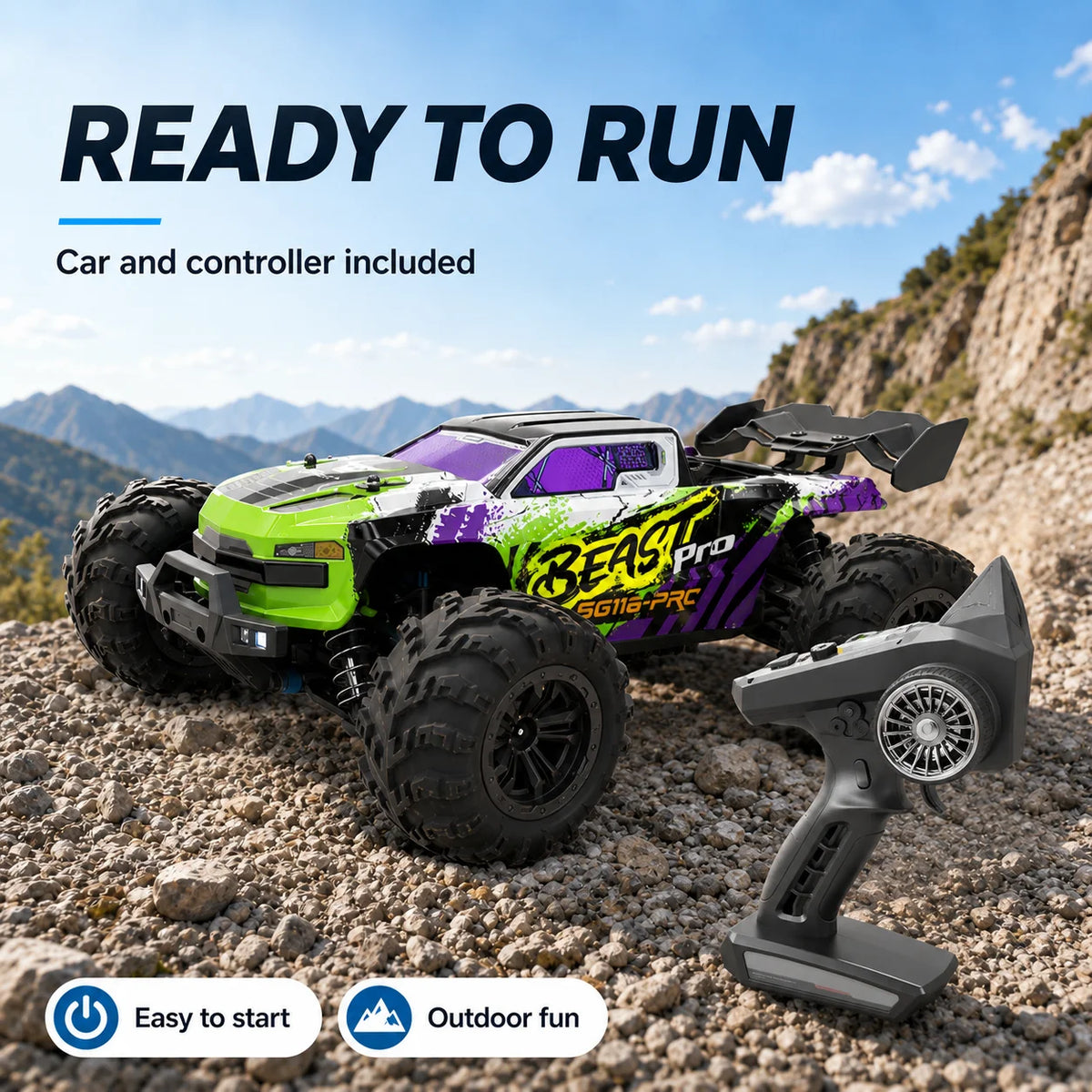 PRO Remote Control Racing Truck