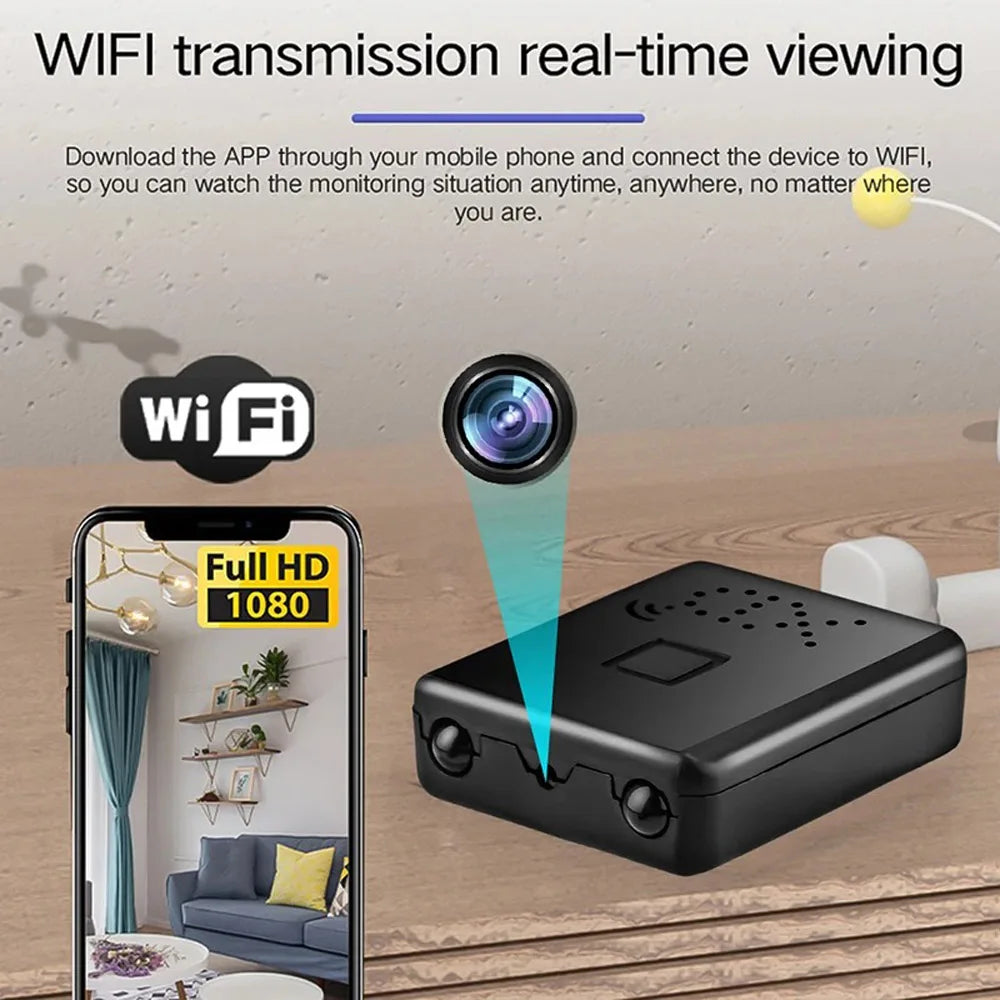 Mini Wireless WiFi Security Camera With Night Vision
