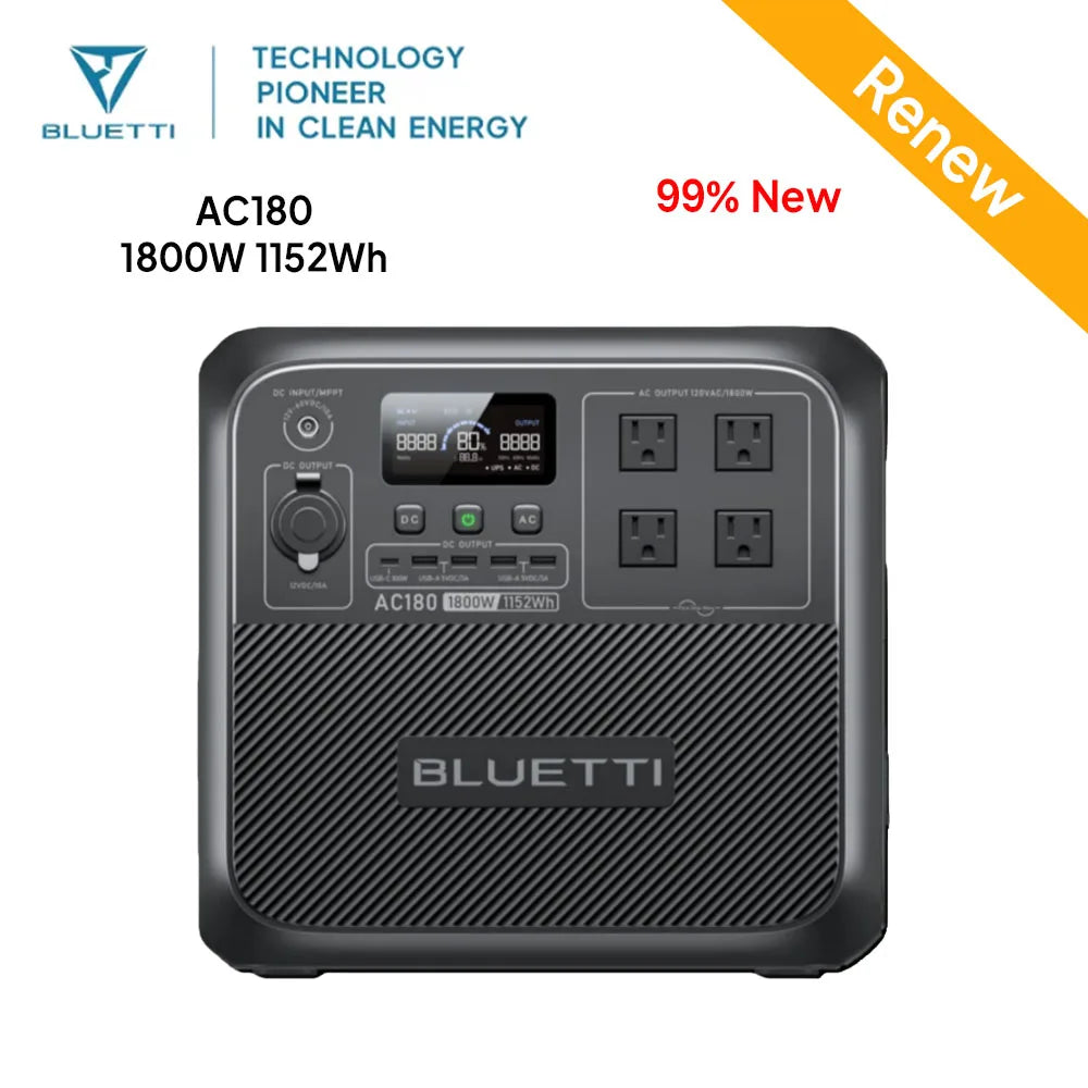 1800w Solar Portable Power Station