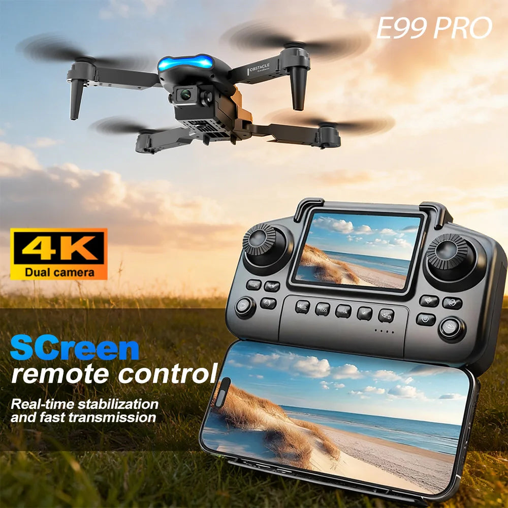 Foldable Remote Control Quad Copter Drone