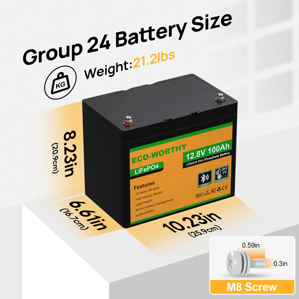 Lithium Battery with Bluetooth