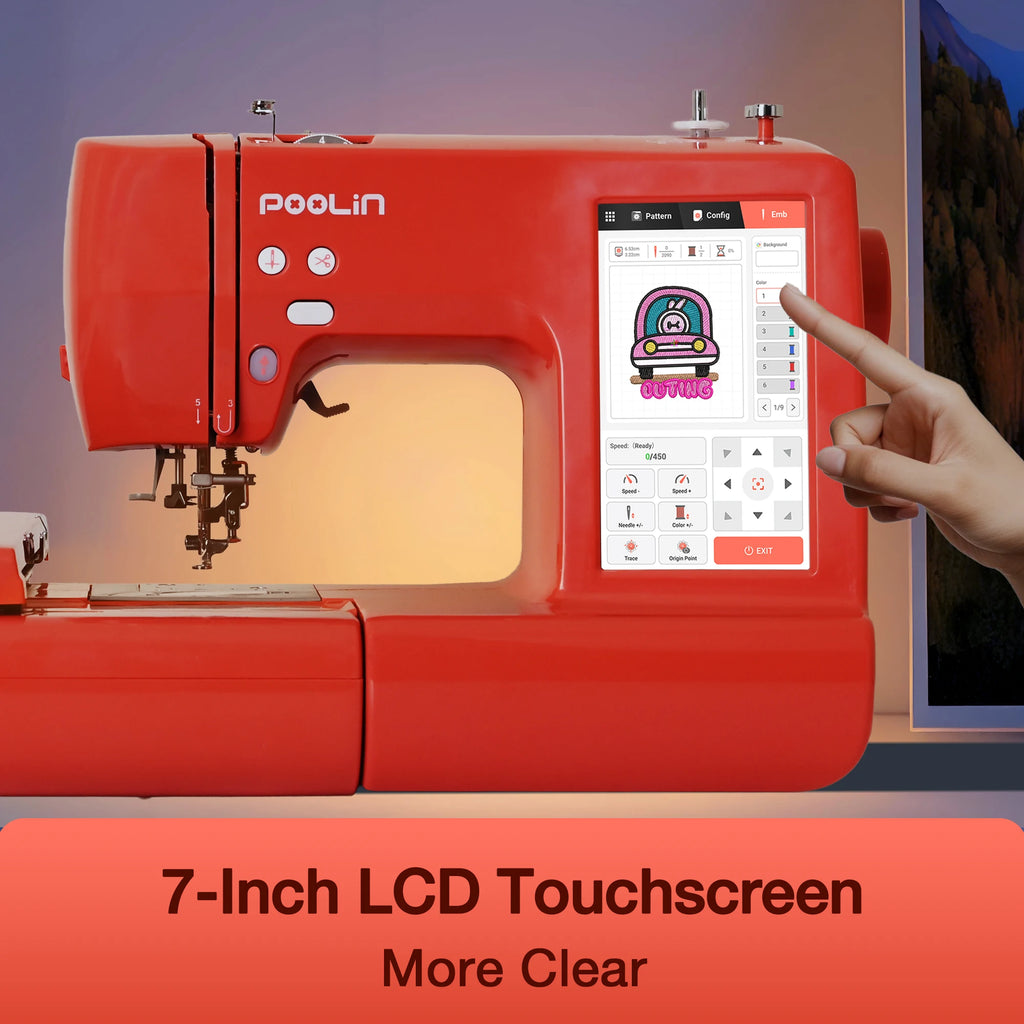 Computerized Embroidery Machine for Beginner
