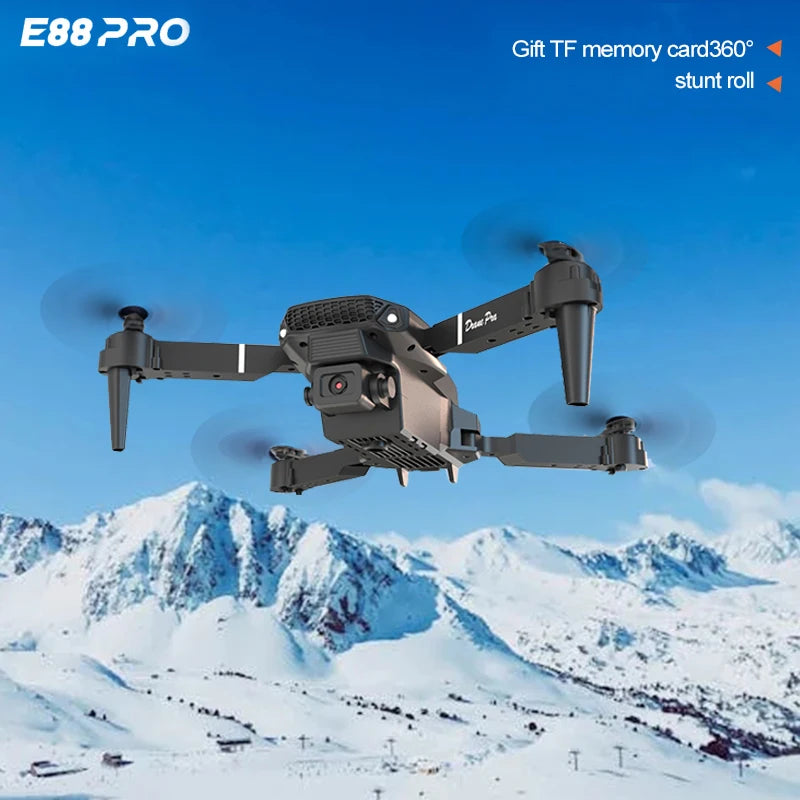 8K Foldable Quad Copter with Dual Cameras