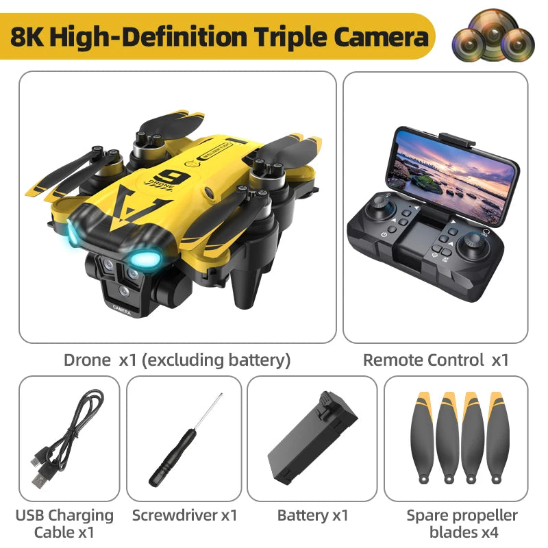RC Foldable Quad Copter With Cameras
