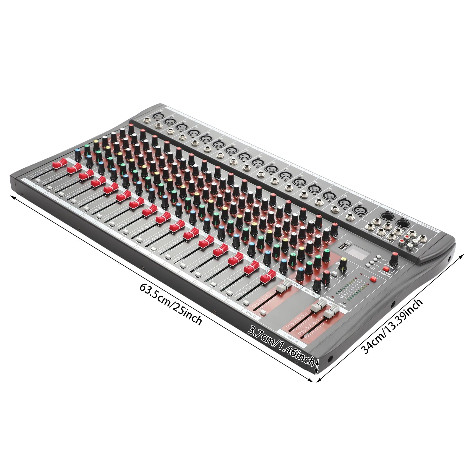 16 Channel Professional Audio Mixer