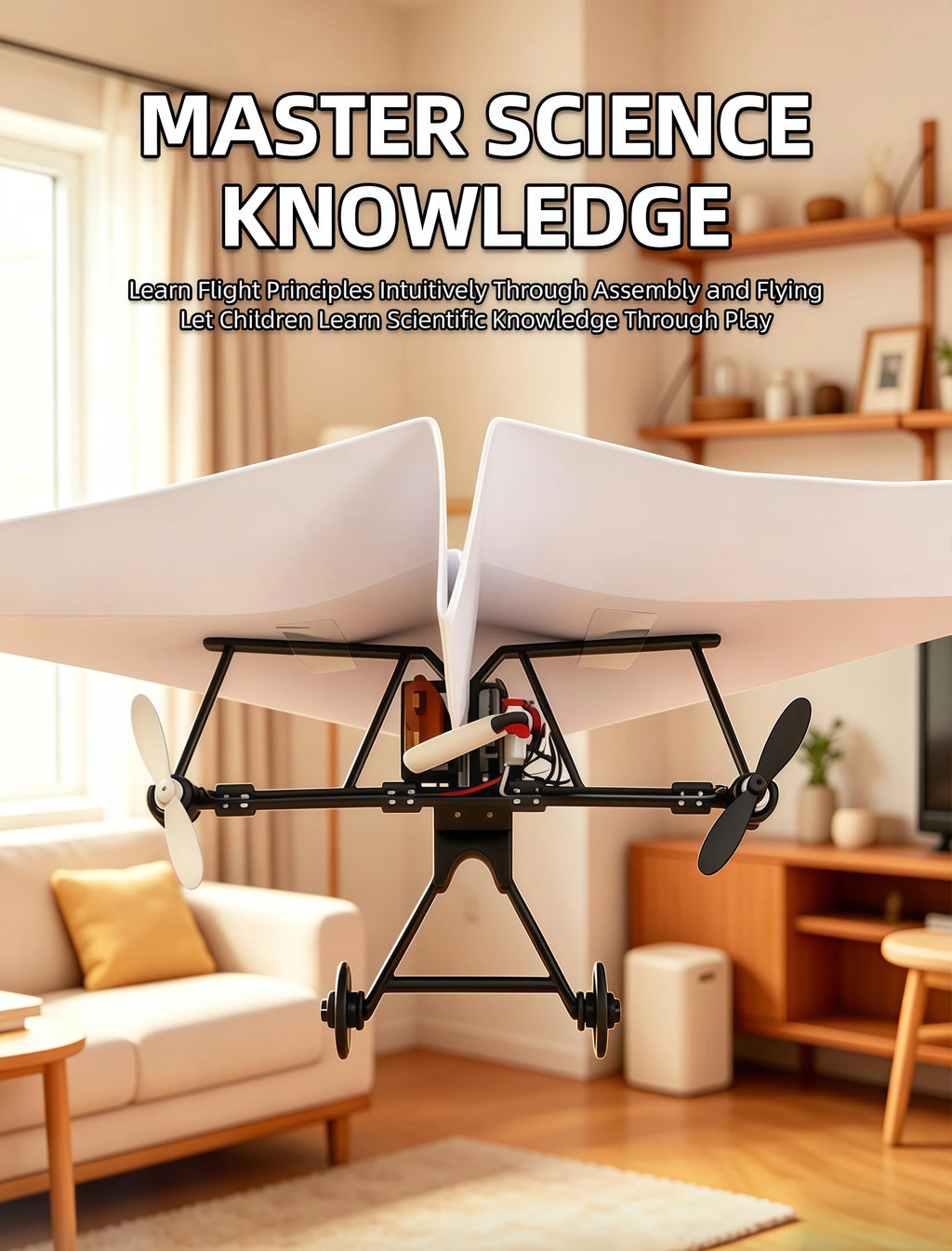 Remote Control Powered Paper Airplane Kit
