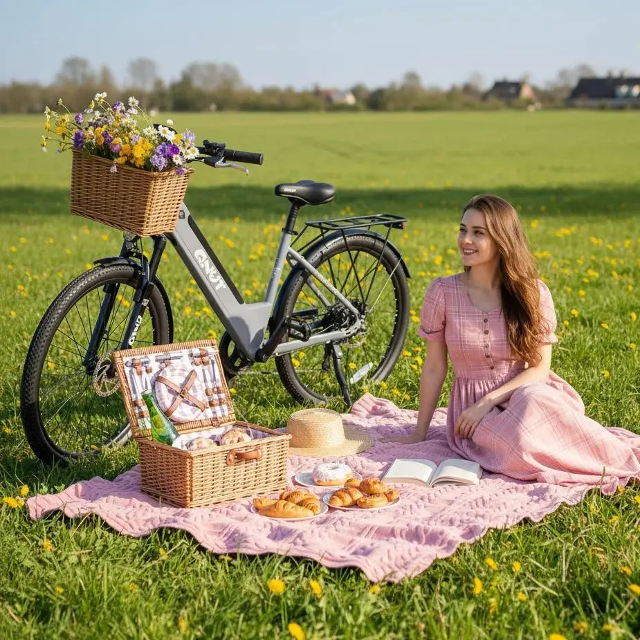 26" Electric 7-speed Bike For Adults