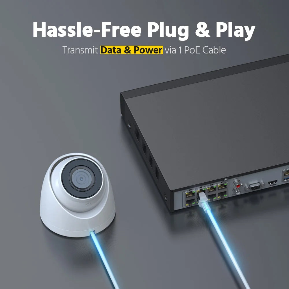 8 Channel Home Security Camera Video Recorder