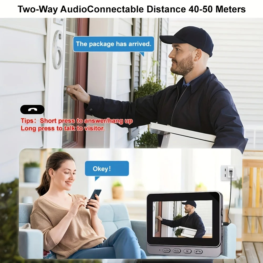 Wireless Video Doorbell Camera