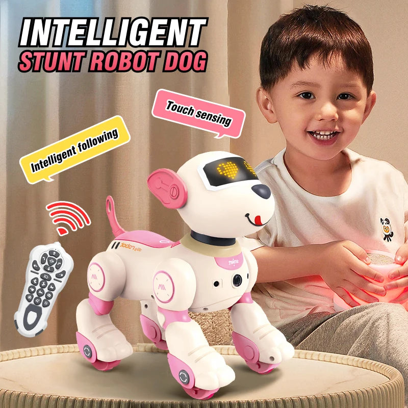 Children's Remote Control Robot Stunt Puppy