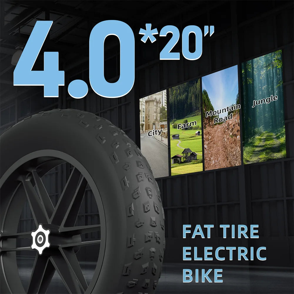 1500w Adult Off-Road Electric Bike