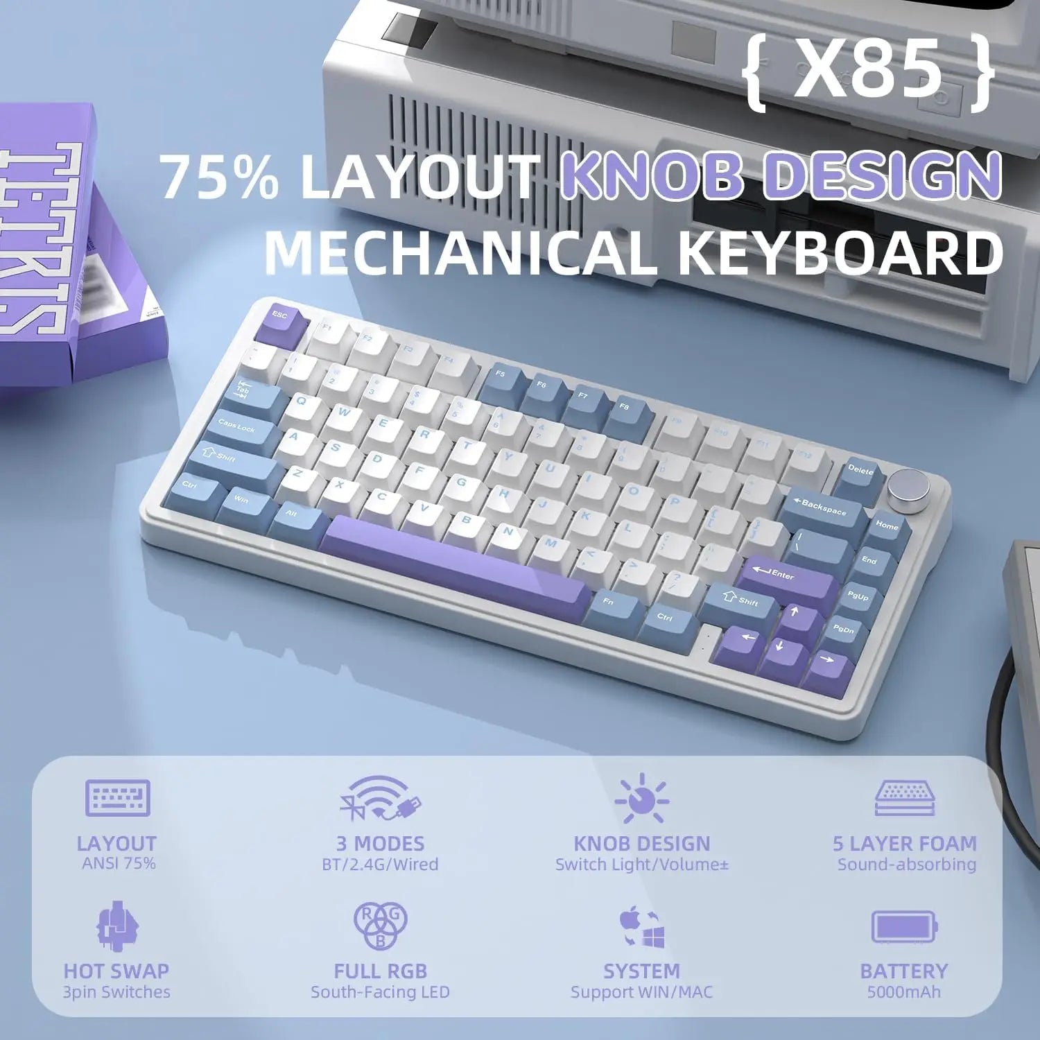 Wireless Mechanical Gaming Keyboard