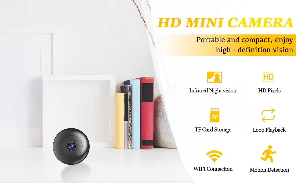 Ultra-Thin Indoor Security Camera