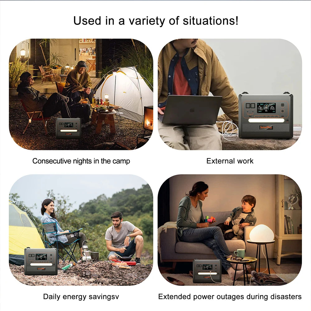 Solar Generator Power Station for Home/Camper