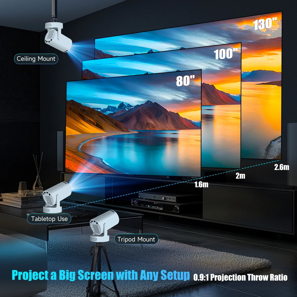 Outdoor Video Home Theater Projector