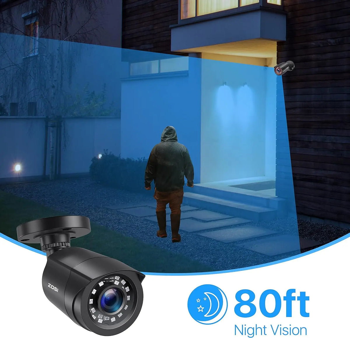 4 Pack Outdoors Security Cameras