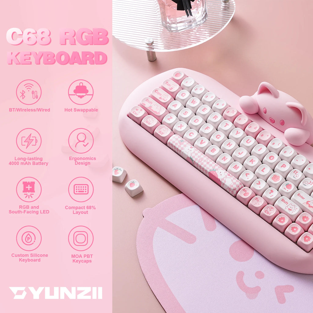 Wireless Gaming Mechanical Keyboard