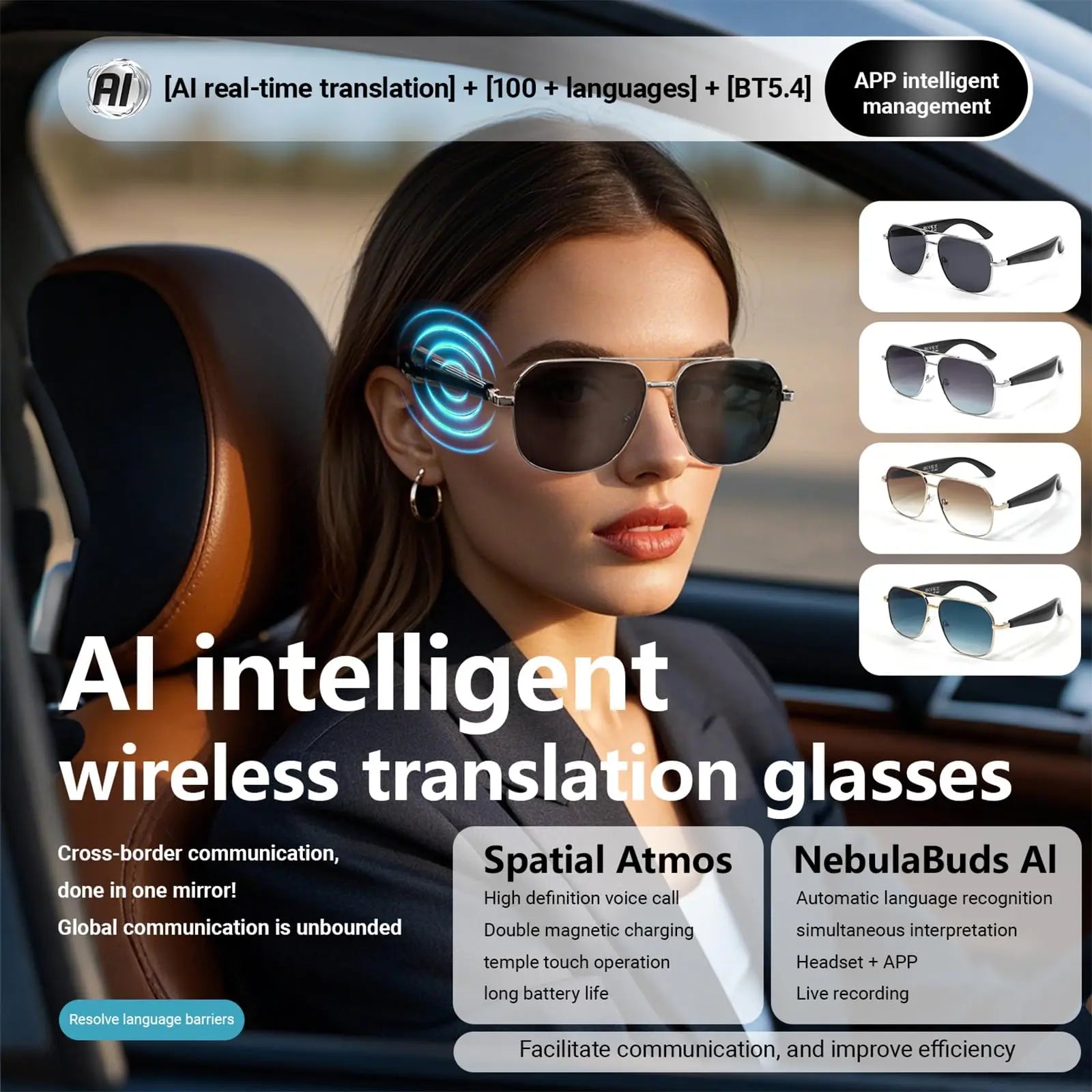 AI Smart Translation Glasses