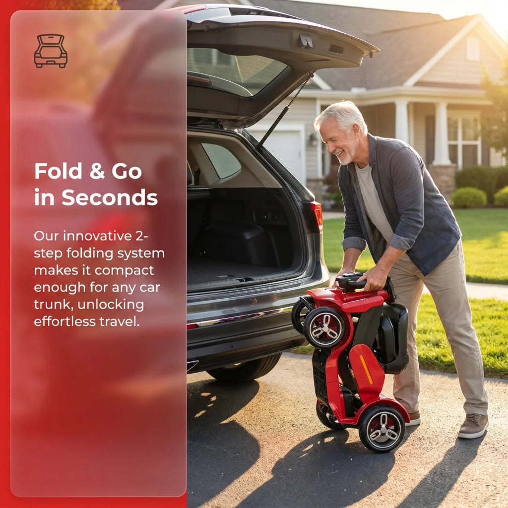 500w Foldable Mobility Scooter
