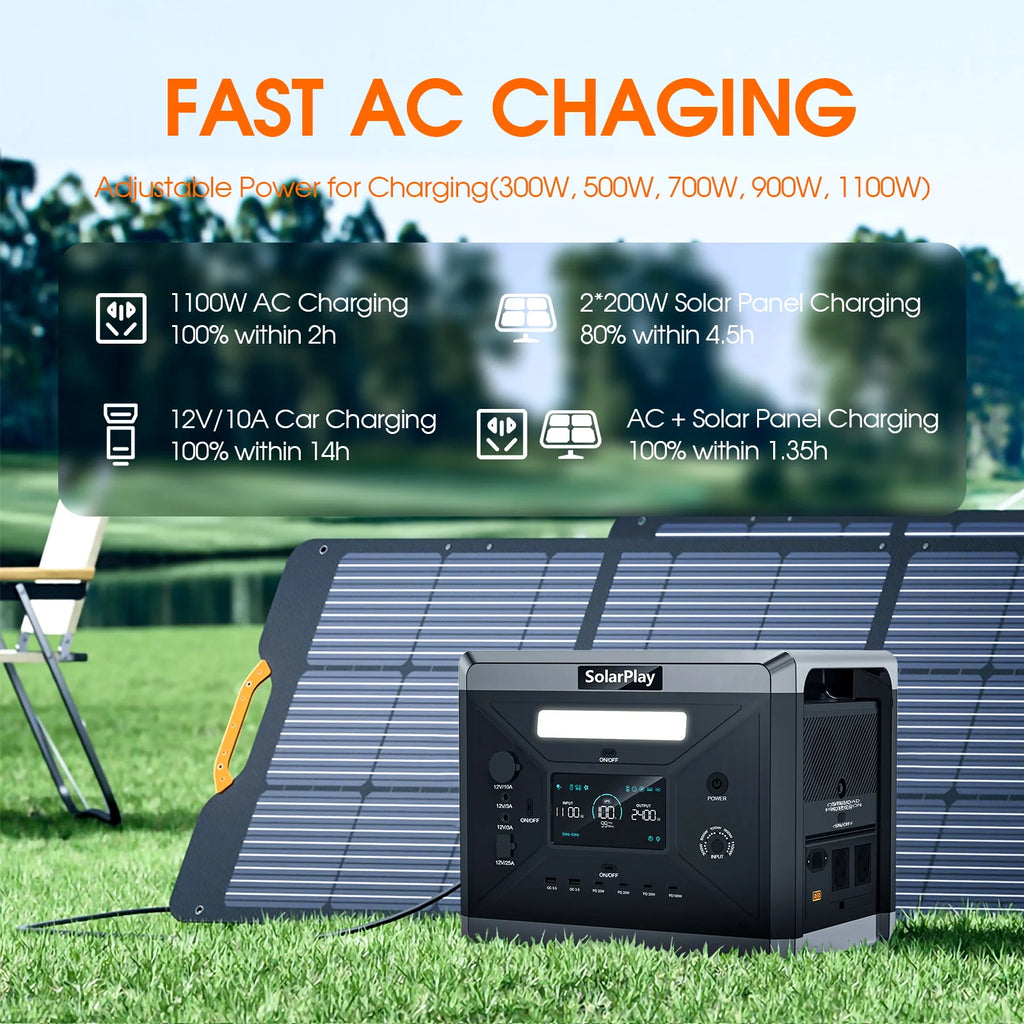 Solar Generator Power Station for Home/Camper