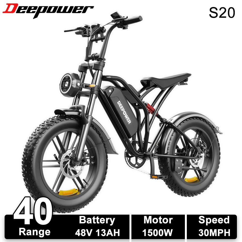 20" 1500W Electric Bike