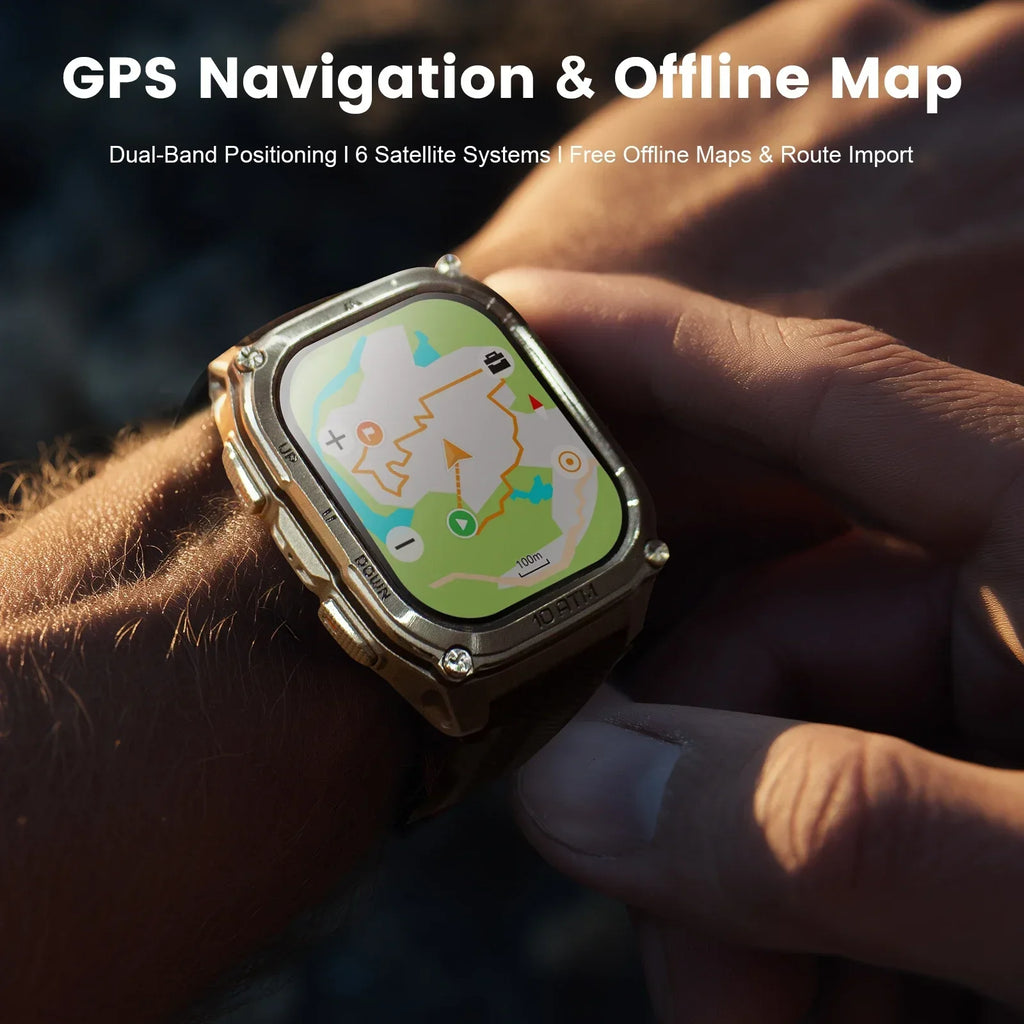 Stainless Steel Waterproof Smart Watch