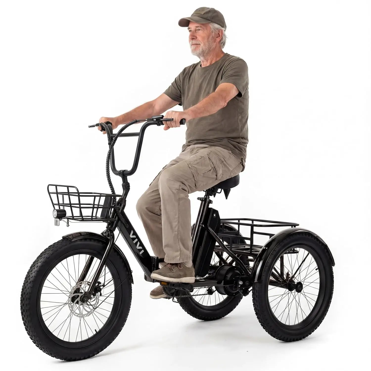 Fat Tire Electric Tricycle for Adults